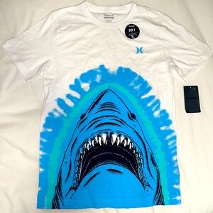 Hurley T-shirt for teenagers 12-13 yrs shark surfer style for boys and girls